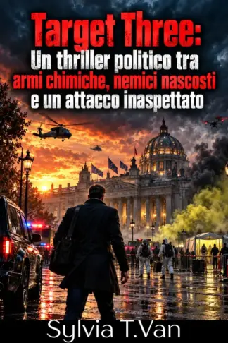 Copertina dell'ebook Target Three: Un thriller politico tra armi chimiche, nemici nascosti e un attacco inaspettato