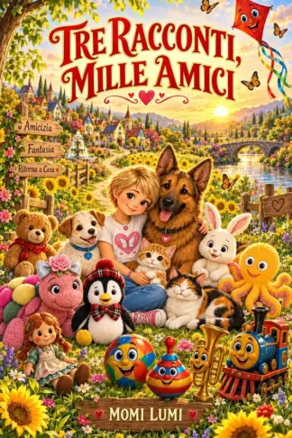 Copertina dell'ebook Tre racconti mille amici